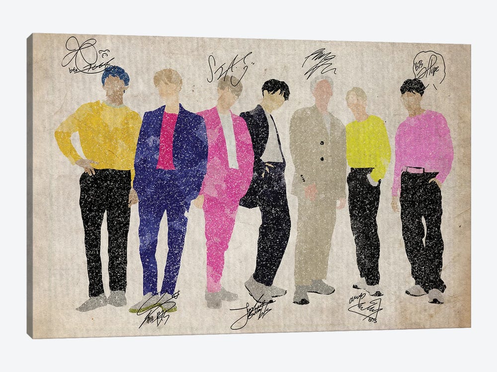 BTS OFFICIAL DIY Paintings_Boy with Luv – VFABasia