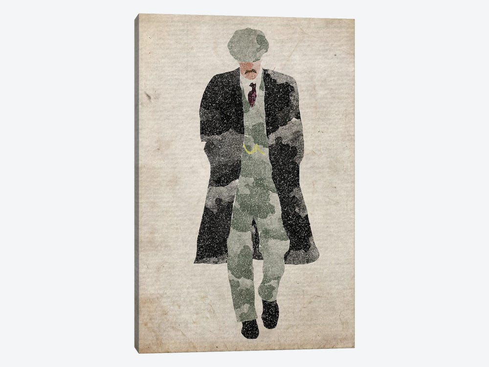 Peaky Blinders Arthur Shelby Walking by FisherCraft 1-piece Canvas Art