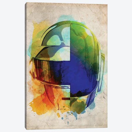 Daft Punk Canvas Print #FHC173} by FisherCraft Canvas Print