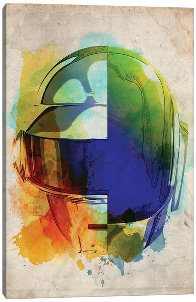 Daft Punk Canvas Art Print - FisherCraft