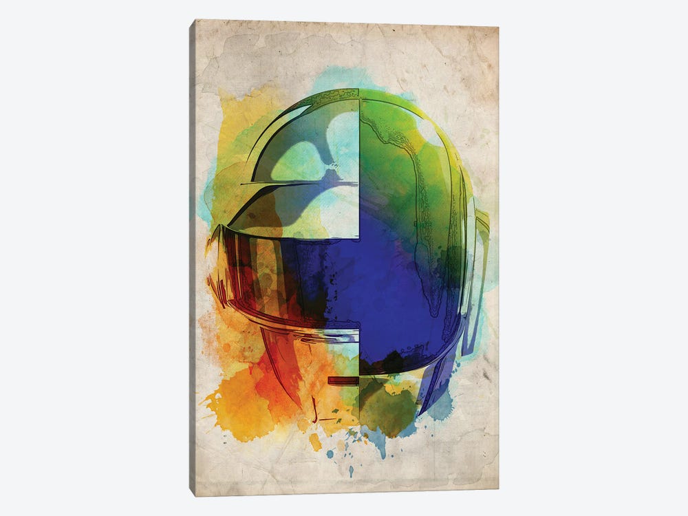 Daft Punk by FisherCraft 1-piece Canvas Art Print