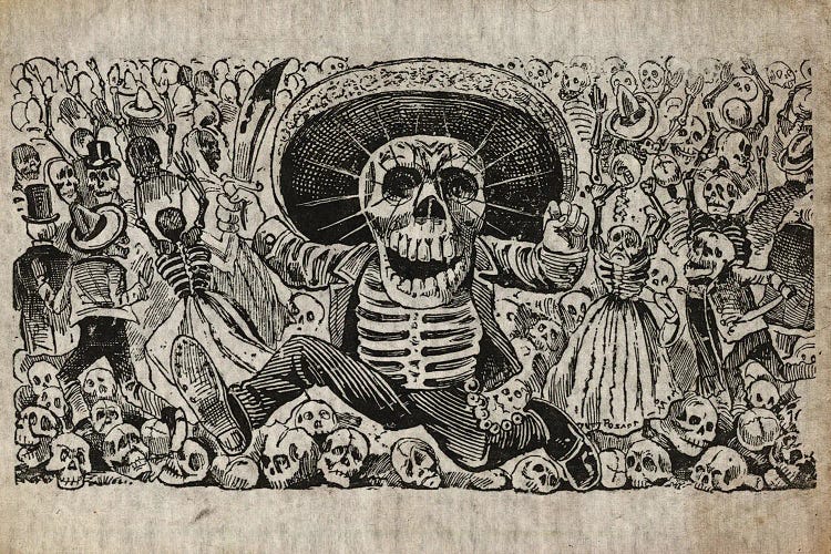 Jose Guadalupe Calavera Oaxaqueña