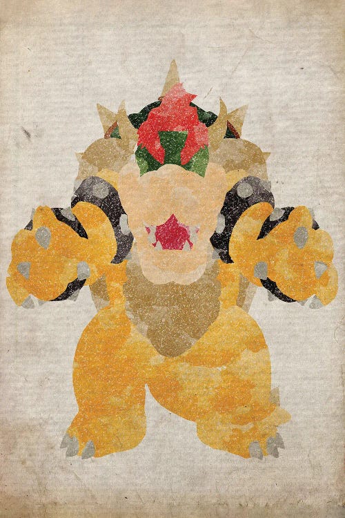 Bowser by FisherCraft wall art