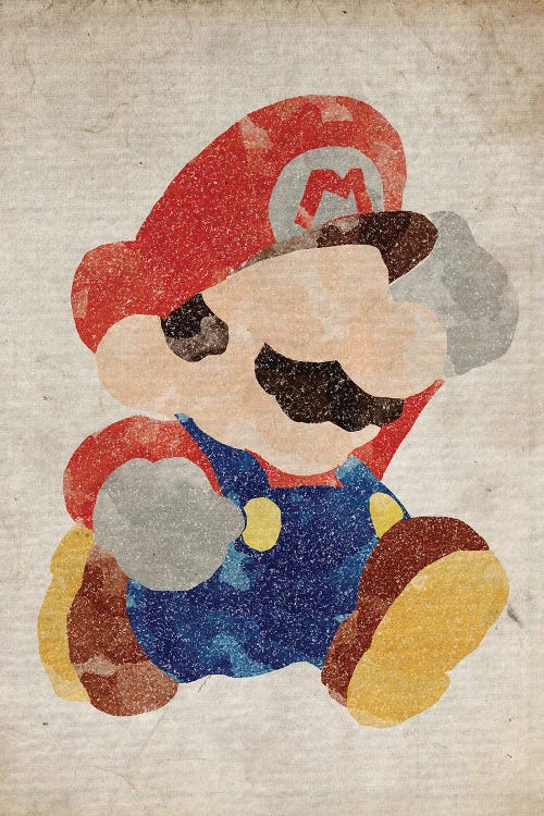 Mario by FisherCraft wall art