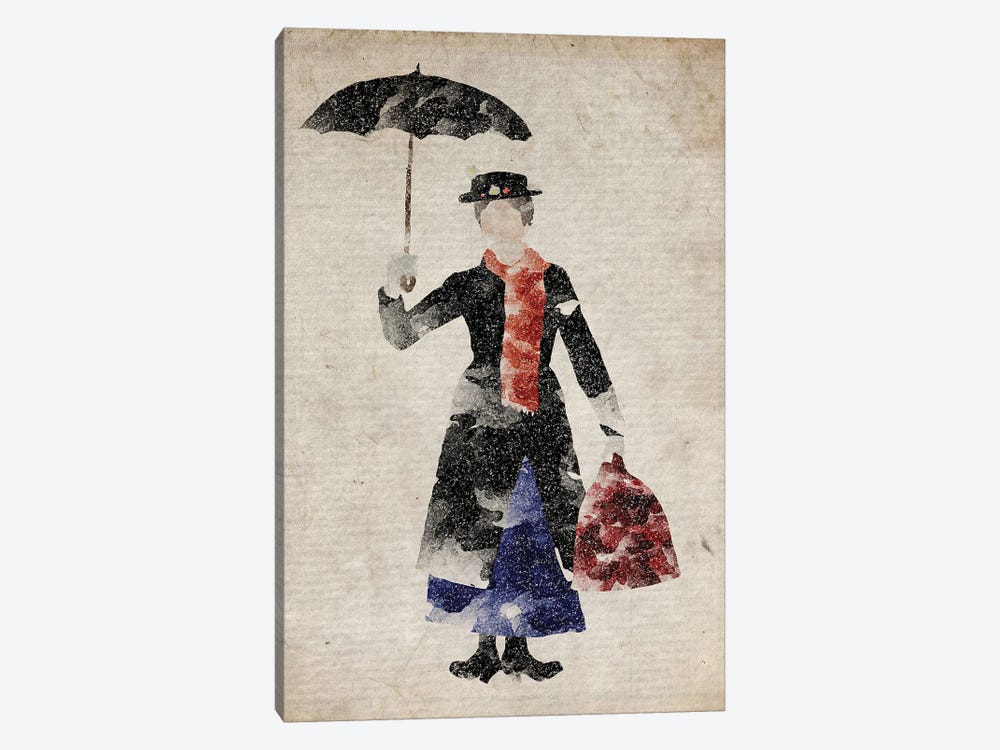 Mary Poppins II by FisherCraft 1-piece Art Print