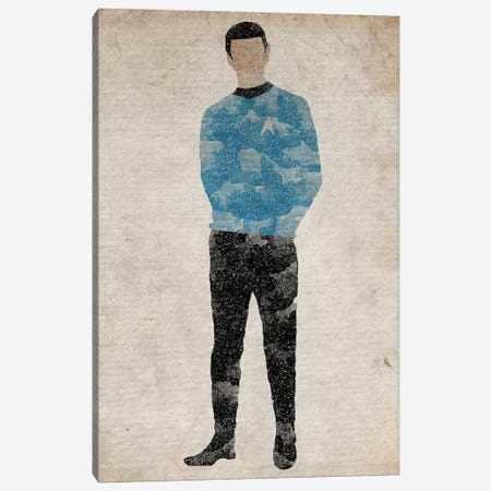 Spock Canvas Print #FHC217} by FisherCraft Canvas Print