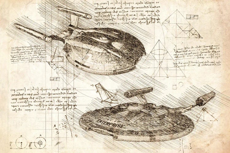 Star Trek NX-01 Enterprise Sepia