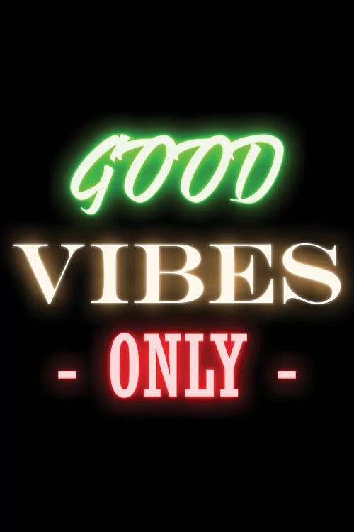 Good Vibes Only by FisherCraft wall art