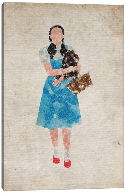 Dorothy Canvas Art Print - The Wizard Of Oz