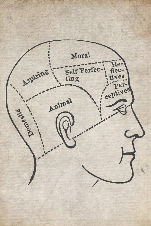 Vintage Psychology Medical Print