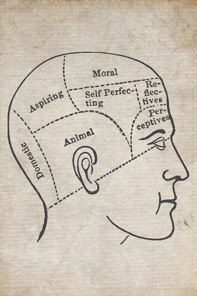 Dark Academia: Vintage Psychology Medical Print by FisherCraft