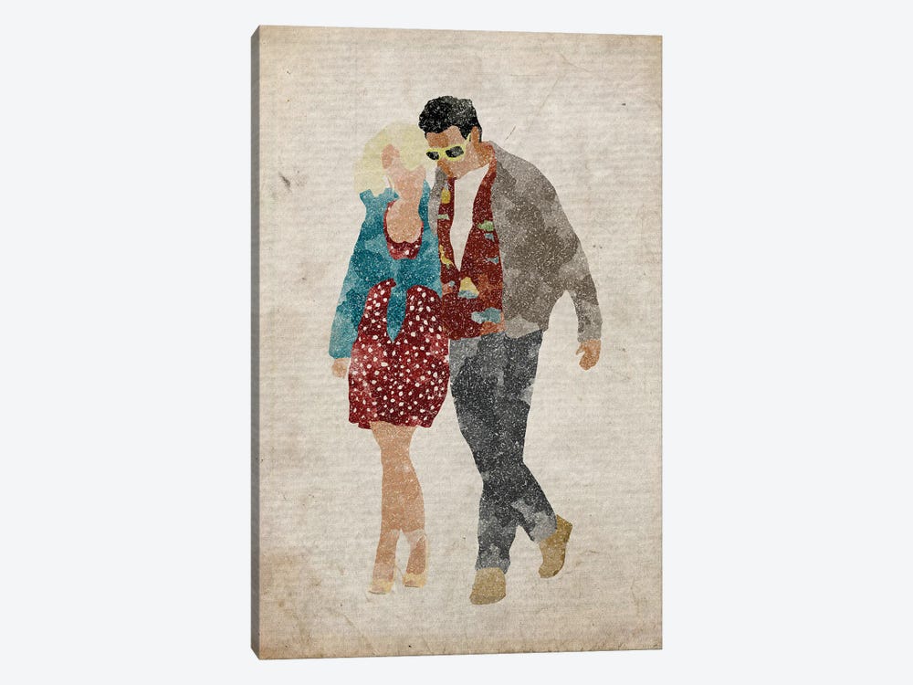 True Romance Alabama And Clarence by FisherCraft 1-piece Canvas Art Print