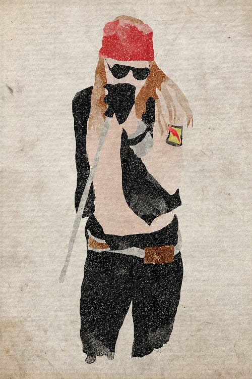 Axl Rose by FisherCraft wall art