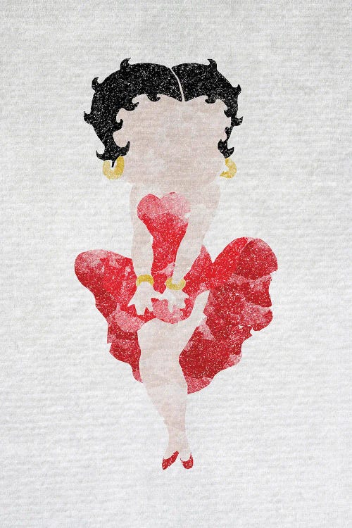 Betty Boop by FisherCraft wall art