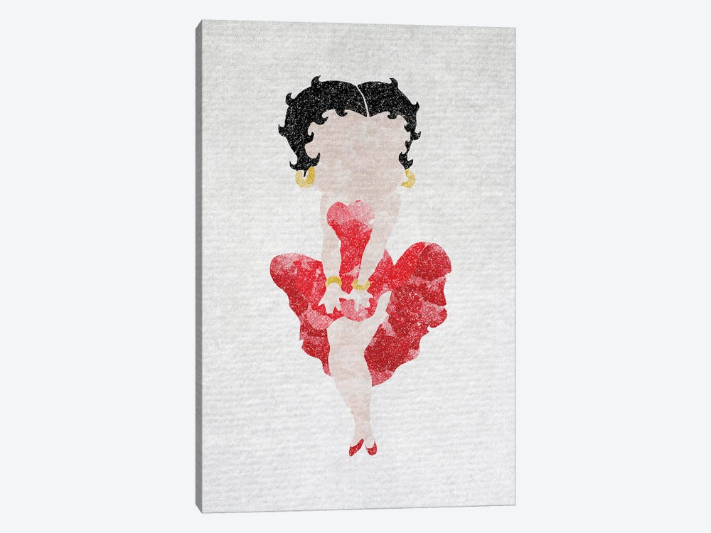 Betty Boop by FisherCraft 1-piece Art Print