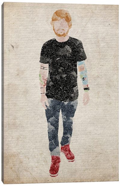 Ed Sheeran Canvas Art Print - FisherCraft