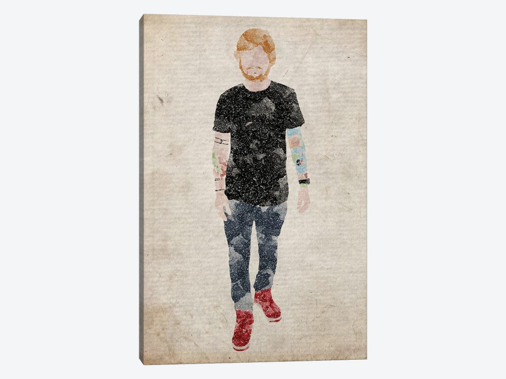 Ed Sheeran by FisherCraft 1-piece Canvas Wall Art