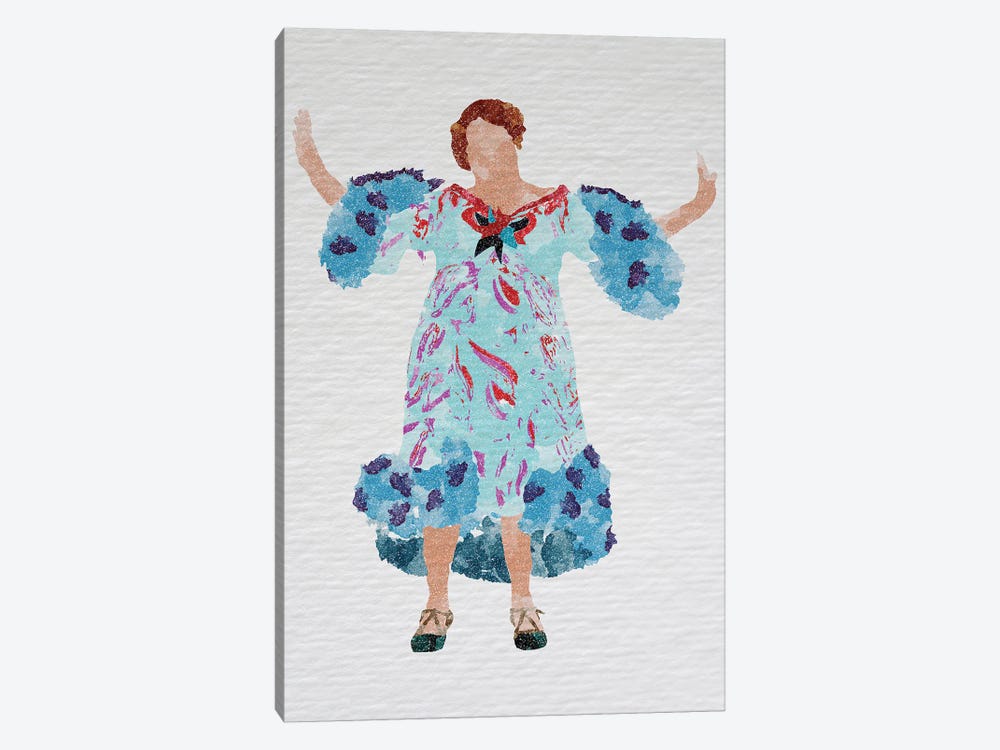Edna From Hairspray by FisherCraft 1-piece Canvas Artwork