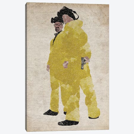 Breaking Bad Yellow Suits Canvas Print #FHC286} by FisherCraft Canvas Art