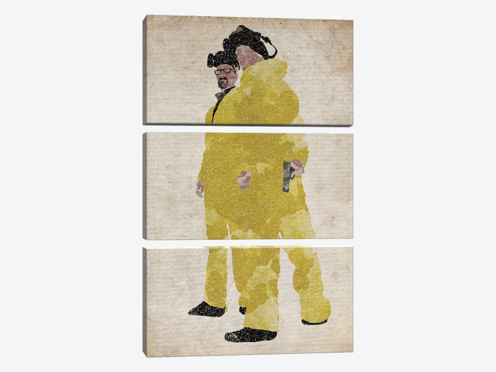Breaking Bad Yellow Suits by FisherCraft 3-piece Art Print