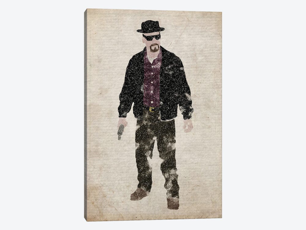 Breaking Bad Heisenberg by FisherCraft 1-piece Canvas Print