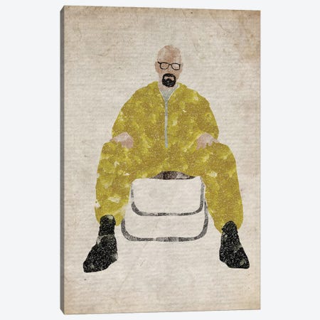 Breaking Bad Heisenberg Yellow Suit Canvas Print #FHC290} by FisherCraft Canvas Artwork