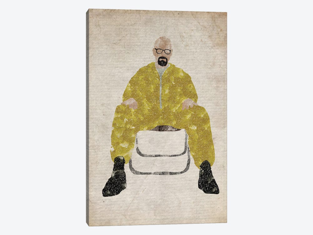 Breaking Bad Heisenberg Yellow Suit by FisherCraft 1-piece Canvas Wall Art