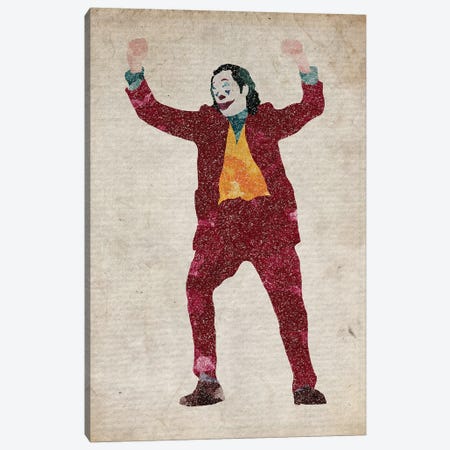 The Joker Joaquin Phoenix Canvas Print #FHC296} by FisherCraft Art Print
