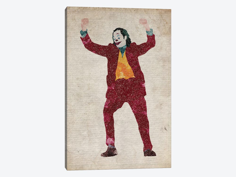 The Joker Joaquin Phoenix by FisherCraft 1-piece Canvas Wall Art