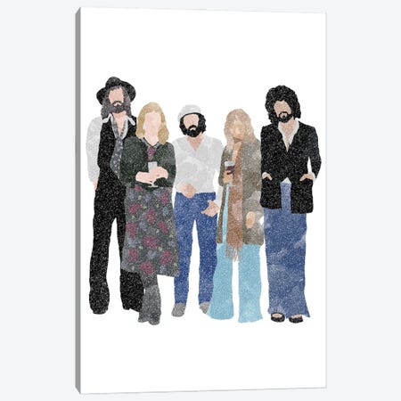 Fleetwood Mac Canvas Print #FHC29} by FisherCraft Canvas Print