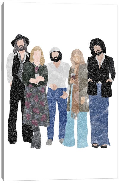 Fleetwood Mac Canvas Art Print - Fleetwood Mac