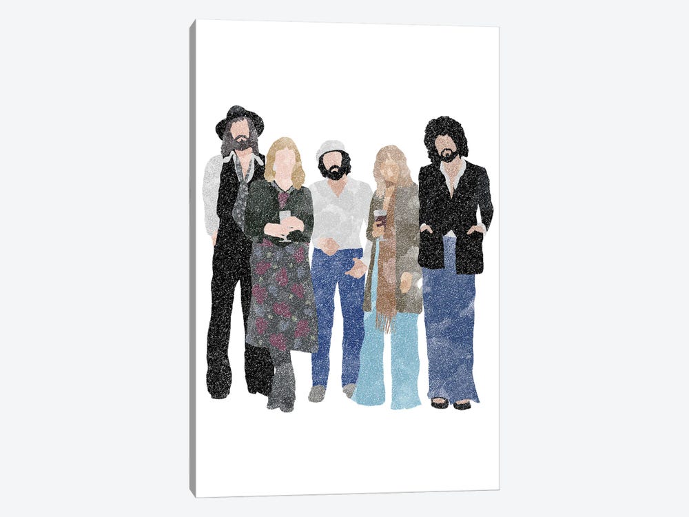 Fleetwood Mac by FisherCraft 1-piece Canvas Wall Art