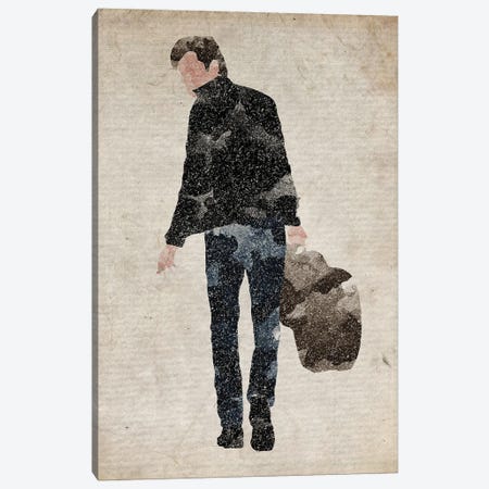 Alex Turner (Arctic Monkeys) Canvas Print #FHC2} by FisherCraft Canvas Artwork