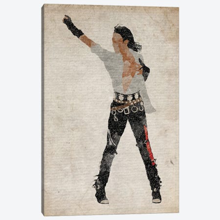Michael Jackson Live Canvas Print #FHC302} by FisherCraft Canvas Artwork