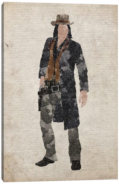 Red Dead John Marston Canvas Art Print - Other Video Game Characters