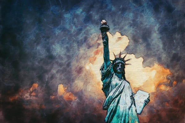 Statue Of Liberty: NYC Statue Of Liberty by FisherCraft