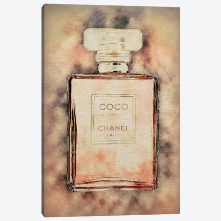 CoCo Chanel Canvas Print #FHC363} by FisherCraft Canvas Wall Art