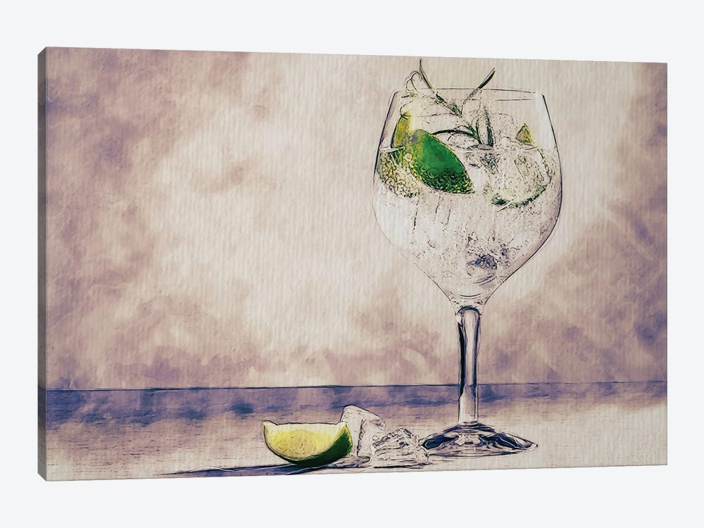 Gin And Tonic by FisherCraft 1-piece Art Print