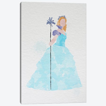 Glinda The Good Witch (Wicked Version) Canvas Print #FHC37} by FisherCraft Art Print