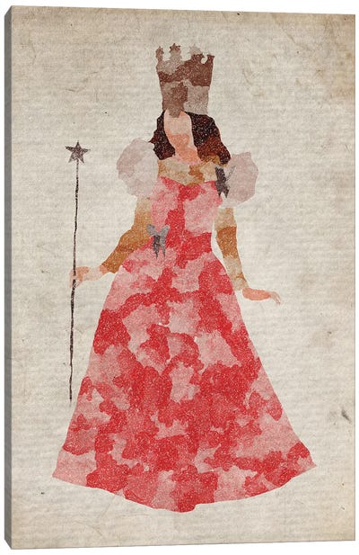 Glinda The Good Witch Canvas Art Print - Costume Art