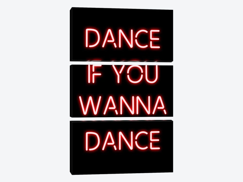 Dance If You Wanna Dance by FisherCraft 3-piece Art Print