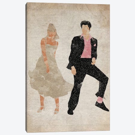Grease Canvas Print #FHC43} by FisherCraft Art Print