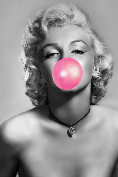 Munroe Bubblegum by FisherCraft wall art