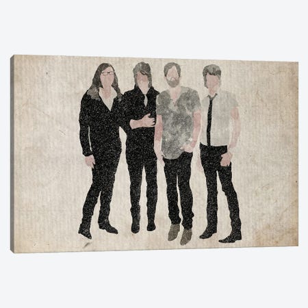 Kings Of Leon Canvas Print #FHC50} by FisherCraft Canvas Art