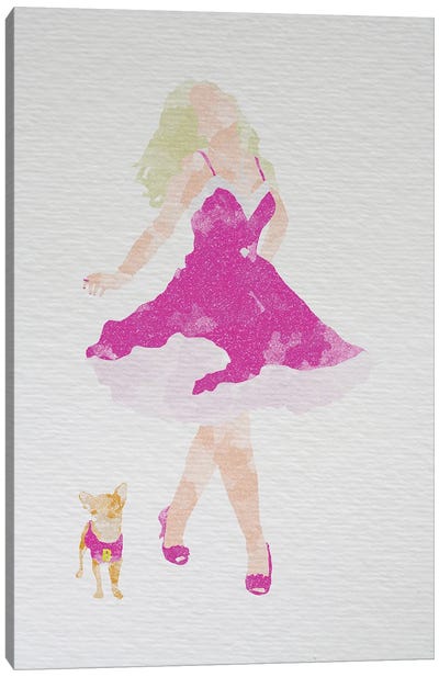 Legally Blonde Canvas Art Print - Reese Witherspoon