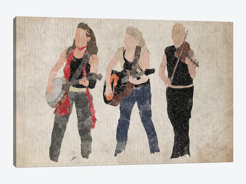 The Dixie Chicks by FisherCraft 1-piece Canvas Artwork