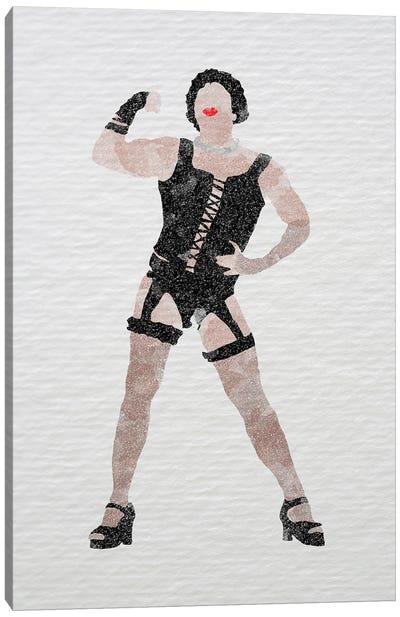 The Rocky Horror Picture Show Canvas Art Print - Tim Curry