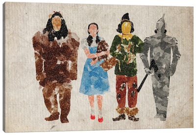 The Wizard Of Oz Canvas Art Print - Costume Art