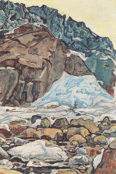 Ferdinand Hodler: The Grindelwald Glacier, 1912 by Ferdinand Hodler