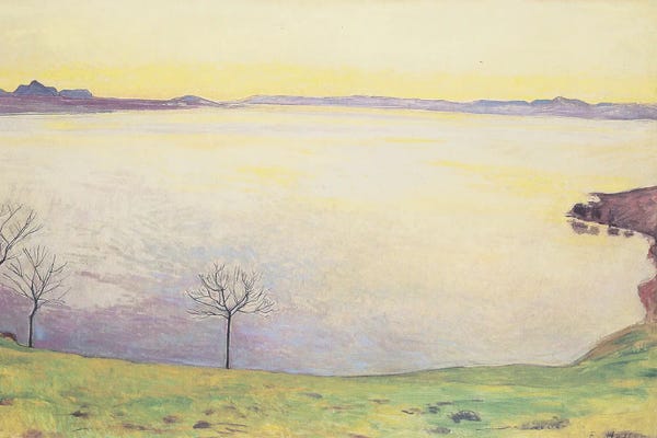 Lake Geneva From Chexbres - 1911